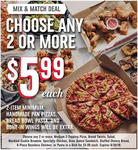 domino's pizza deals today